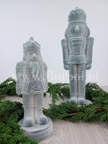 welurowy żołnierzyk - figurka h 30cm 1szt stalowy (BNPK-3-04654-25)