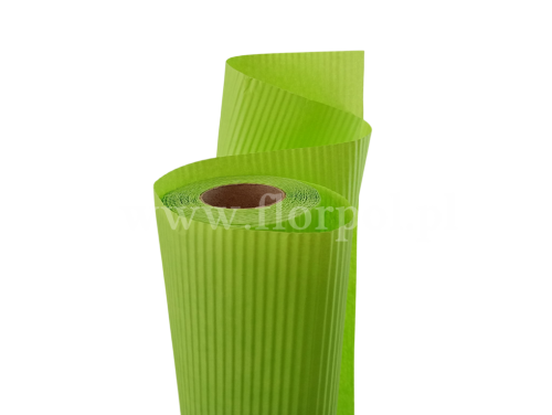 Papier karbowany  1 szt. seledyn #65
