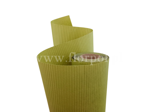 Papier karbowany 1szt #41 oliwka