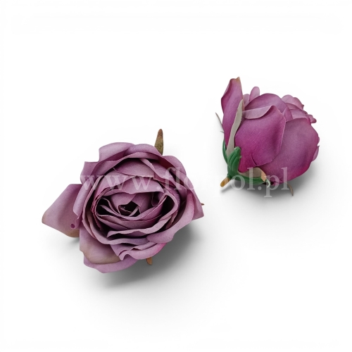 Róża wyrobowa kulka 24szt #24 lilac (EV441)