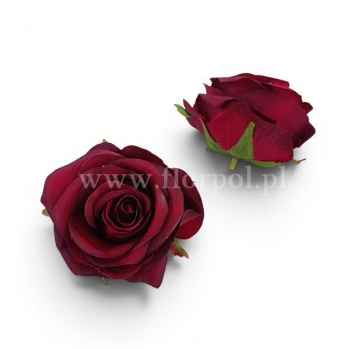 róża cieniowana 12szt #2253 ciemny burgund (SUN385)