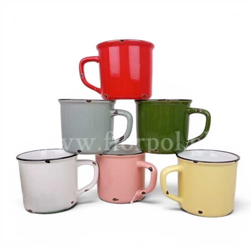 osłonka kubek ceramiczny 1szt butelkowa zieleń (A111-3068-6) 24022026