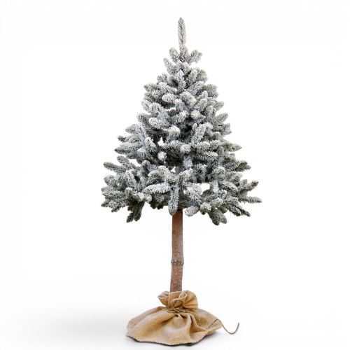 Śnieżony Świerk Super Natural na pniu - Choinka sztuczna 180cm - 210cm   1szt 