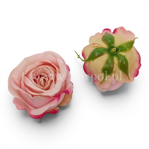 róża cieniowana - wyrobówka 12szt #1496 lt.mauve (SUN892)