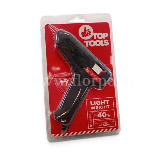 Pistolet 40W do kleju 1szt TOP TOOLS (42E500)