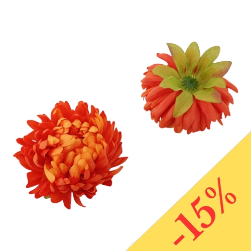 chryzantema ananas  MF1 6szt #10  pomarańcz 