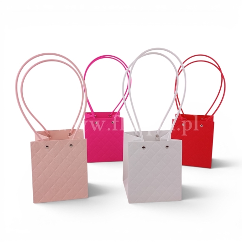 Torebka impregnowana tłoczona - kabel , kwadrat 10szt mix (YG1206)