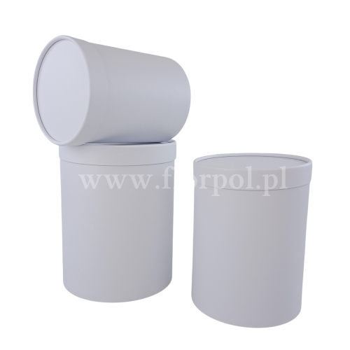 Box walec kpl 3szt  biały (L251104)