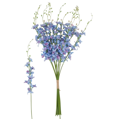 storczyk tajlandzki 12szt  #3395 powder blue (SUN668)