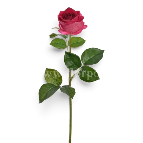 Róża pojedyncza silikonowa fuchsia (TAJ1029)