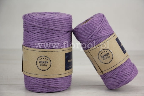 sznurek bawełniany do makramy 3* 5* 1szt lavender