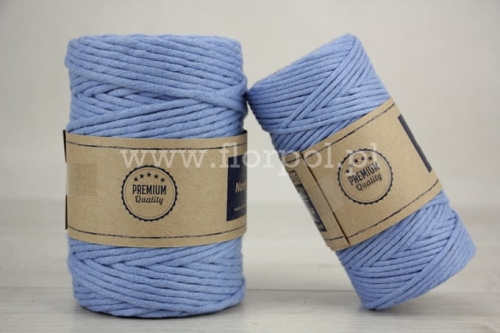 sznurek bawełniany do makramy 3* 5* 1szt blue