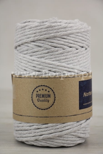 sznurek bawełniany do makramy 3* 5* 1szt l.grey