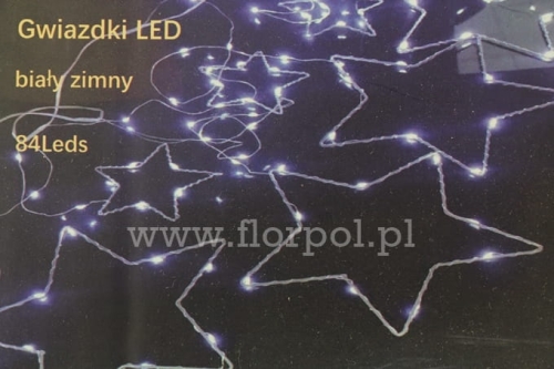 gwiazdki led84 1szt zimna biel (BNO-46-00826-22)