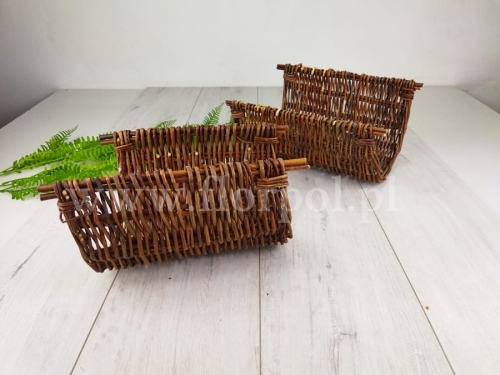 baza wiklinowa Rynna większa  1szt naturalny (YD231733 L)