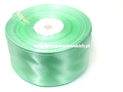 wstążka tasiemka atłasowa 50mm/30y 1szt szmaragd (02100258)
