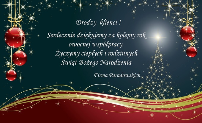 Zdrowych i Wesołych Świąt